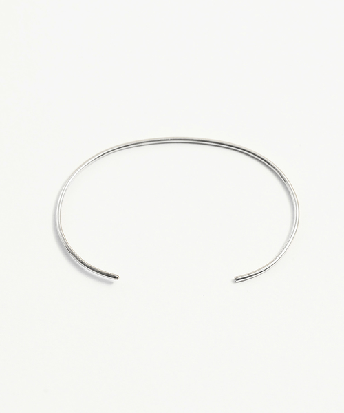 TODAYFUL(トゥデイフル)の「プレーンティンバングル(バングル/リストバンド・レディース・シルバー/ゴールド・FREE)」の2枚目の写真