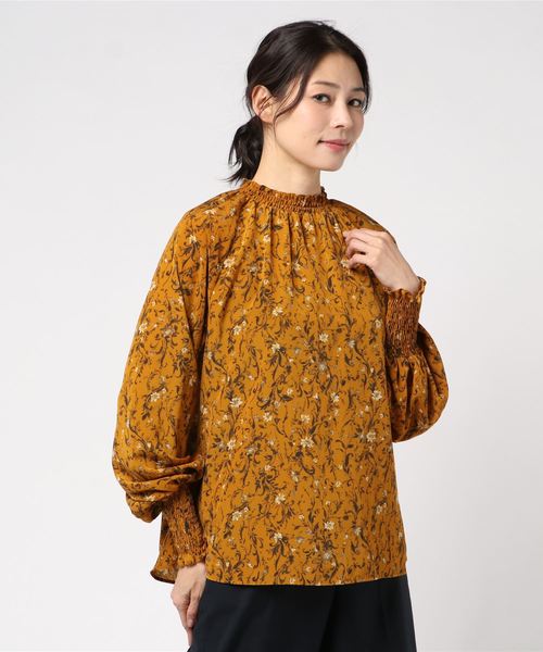 CASA FLINE（カーサフライン）の「ハイネックブラウス（シャツ 