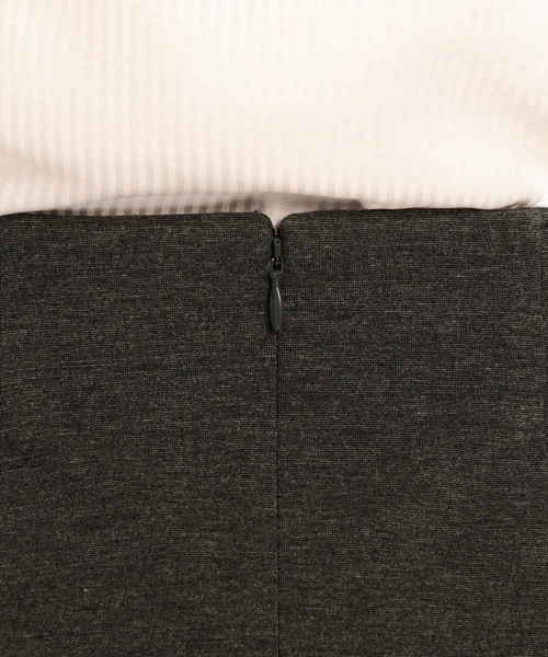 今期☆ナラカミーチェ☆ミラノリブ裏起毛タイトスカート＜セットアップスーツ対応＞ NARACAMICIE（ナラカミーチェ）の「セットアップスーツ対応