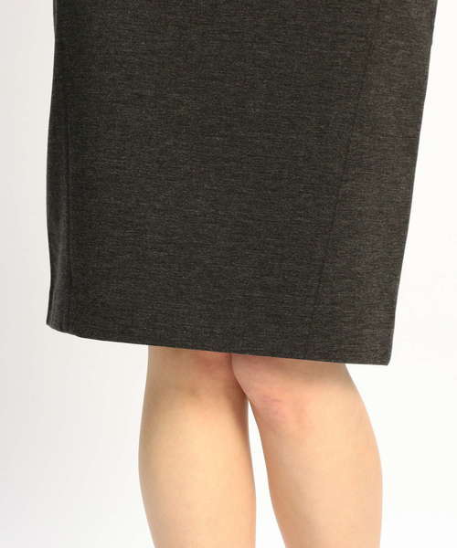 今期☆ナラカミーチェ☆ミラノリブ裏起毛タイトスカート＜セットアップスーツ対応＞ NARACAMICIE（ナラカミーチェ）の「セットアップスーツ対応