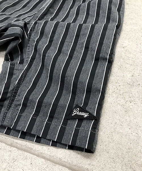 GROOVY COLORS(グルービーカラーズ)の「ストライプ クライミング ショートパンツ(その他パンツ・キッズ・ネイビー/グレー・90/100/110/120/130/140)」の5枚目の写真