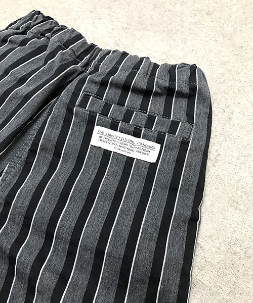 GROOVY COLORS(グルービーカラーズ)の「ストライプ クライミング ショートパンツ(その他パンツ・キッズ・ネイビー/グレー・90/100/110/120/130/140)」の3枚目の写真