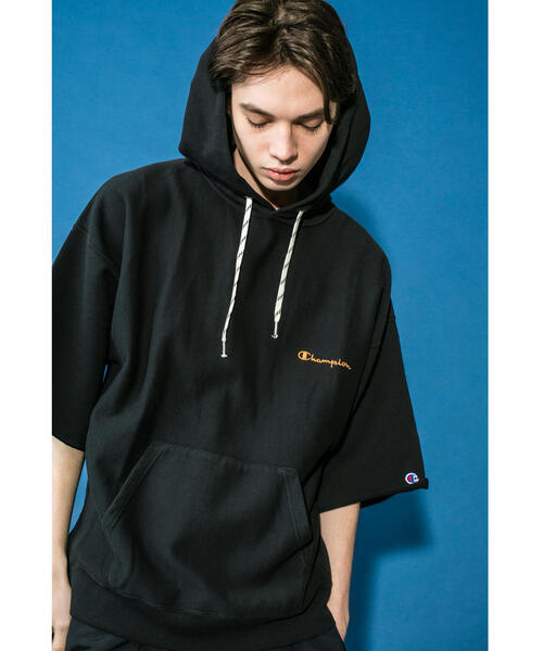 Champion(チャンピオン)の「<Champion × monkey time> REVERSE WEAVE HOODY 6SL/パーカー(パーカー・メンズ・ブラック/ベージュ/オレンジ・X-LARGE/SMALL/LARGE/MEDIUM)」の11枚目の写真