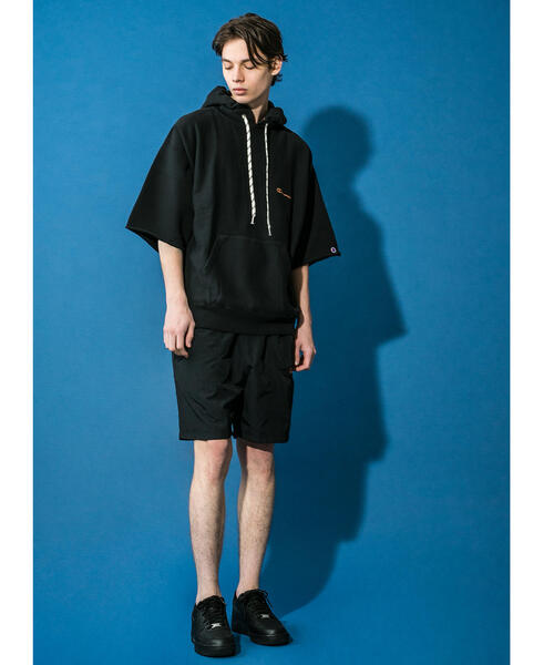 Champion(チャンピオン)の「<Champion × monkey time> REVERSE WEAVE HOODY 6SL/パーカー(パーカー・メンズ・ブラック/ベージュ/オレンジ・X-LARGE/SMALL/LARGE/MEDIUM)」の13枚目の写真