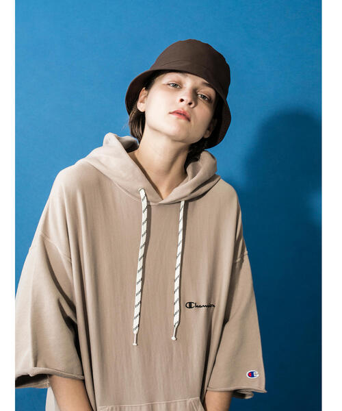 Champion(チャンピオン)の「<Champion × monkey time> REVERSE WEAVE HOODY 6SL/パーカー(パーカー・メンズ・ブラック/ベージュ/オレンジ・X-LARGE/SMALL/LARGE/MEDIUM)」の15枚目の写真