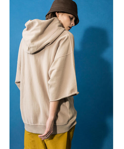 Champion(チャンピオン)の「<Champion × monkey time> REVERSE WEAVE HOODY 6SL/パーカー(パーカー・メンズ・ブラック/ベージュ/オレンジ・X-LARGE/SMALL/LARGE/MEDIUM)」の16枚目の写真