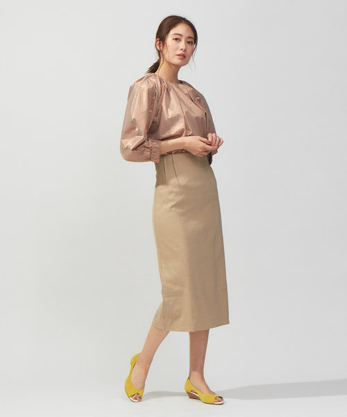 PICHE ABAHOUSE（ピシェ アバハウス）の「スタッフ一押し★バタフライカットオープントゥパンプス（パンプス・レディース・ライトグレー/ブラック/イエロー/その他/シャンパン/ネイビー・40/38/39/35/36/37/34）」の9枚目の写真