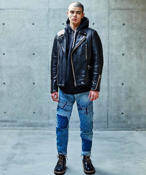 SEVESKIG（セヴシグ）の「【SEVESKIG】DEEP SKIN RIDERS JACKET