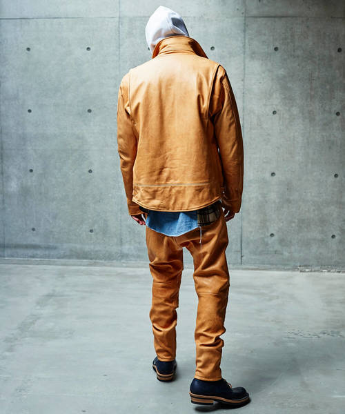SEVESKIG（セヴシグ）の「【SEVESKIG】DEEP SKIN RIDERS JACKET