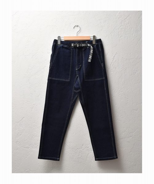 MinoriTY（マイノリティ）の「メンズストレッチクライミングベイカーパンツ（デニムパンツ・メンズ・ブルー系その他/ワンウォッシュ・M/L）」の9枚目の写真