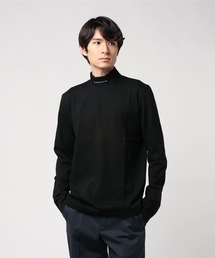 JOHN LAWRENCE SULLIVAN | JACQUARD LOGO HI-NECK TOP(Tシャツ/カットソー)