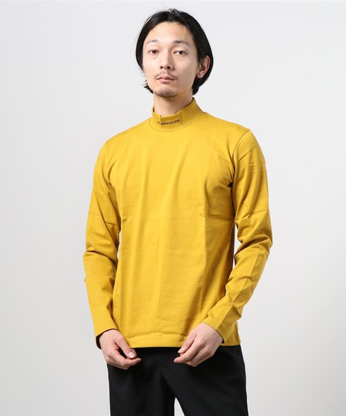 セール】JACQUARD LOGO HI-NECK TOP（Tシャツ/カットソー