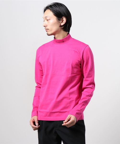 セール】JACQUARD LOGO HI-NECK TOP（Tシャツ/カットソー）｜JOHN