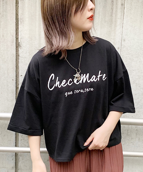 apres jour(アプレジュール)の「アソート袖ロールTシャツ2【ZOZOTOWN限定アイテム】(Tシャツ/カットソー・レディース・ホワイト/ブラック/モカ/ホワイト系その他/ブラック系その他/ブラウン系その他/スモークピンク/レンガ/ホワイト系その他2/ホワイト系その他3/ホワイト系その他4/ブラック系その他2/ブラウン系その他2・フリー)」の8枚目の写真