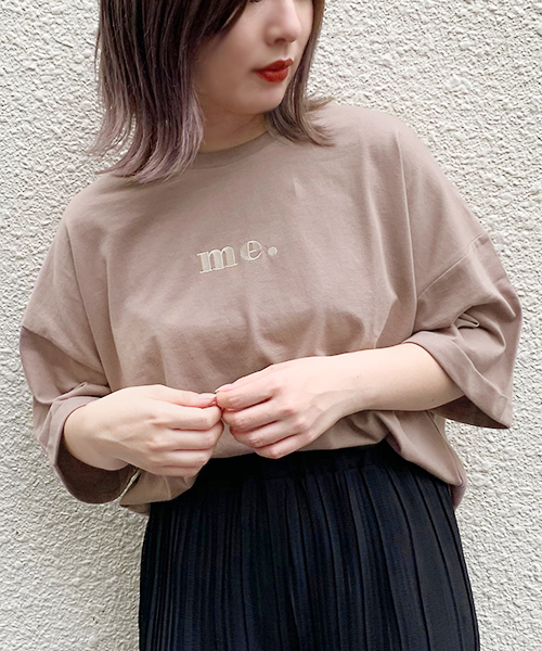 apres jour(アプレジュール)の「アソート袖ロールTシャツ2【ZOZOTOWN限定アイテム】(Tシャツ/カットソー・レディース・ホワイト/ブラック/モカ/ホワイト系その他/ブラック系その他/ブラウン系その他/スモークピンク/レンガ/ホワイト系その他2/ホワイト系その他3/ホワイト系その他4/ブラック系その他2/ブラウン系その他2・フリー)」の11枚目の写真