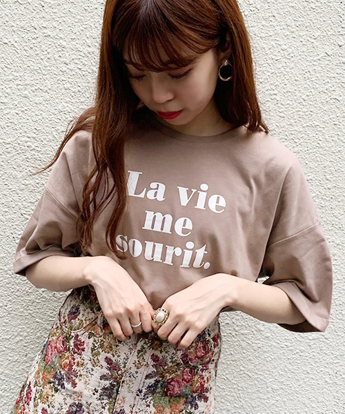 apres jour(アプレジュール)の「アソート袖ロールTシャツ2【ZOZOTOWN限定アイテム】(Tシャツ/カットソー・レディース・ホワイト/ブラック/モカ/ホワイト系その他/ブラック系その他/ブラウン系その他/スモークピンク/レンガ/ホワイト系その他2/ホワイト系その他3/ホワイト系その他4/ブラック系その他2/ブラウン系その他2・フリー)」の9枚目の写真