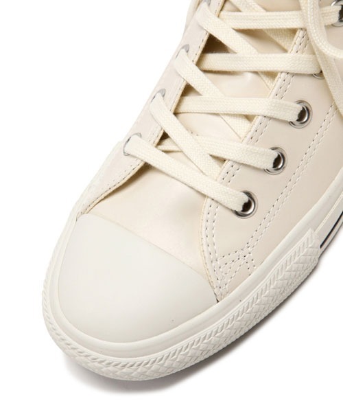 CONVERSE(コンバース)の「・MHL.×LEATHER ALL STAR(スニーカー・メンズ・ホワイト/ダークネイビー・8/9/7.5/9.5/8.5/10.5/10h)」の10枚目の写真