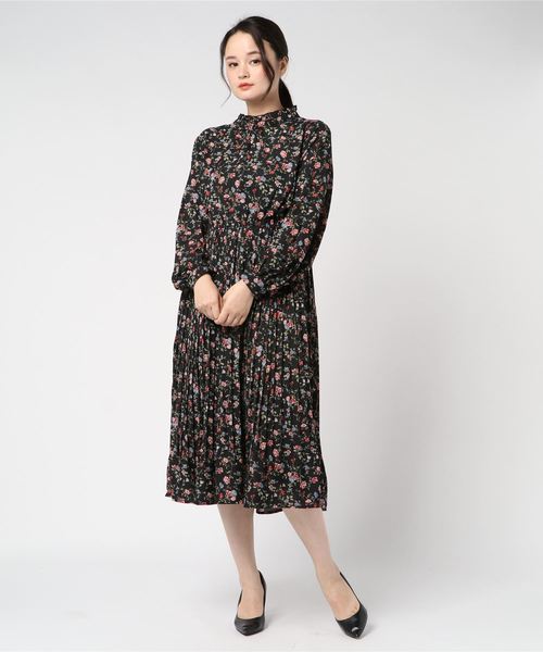 Ems Excite エムズエキサイト の ハイネックアソートワンピース ワンピース Wear Ems Excite エムズエキサイト の ハイネックアソートワンピース ワンピース Wear