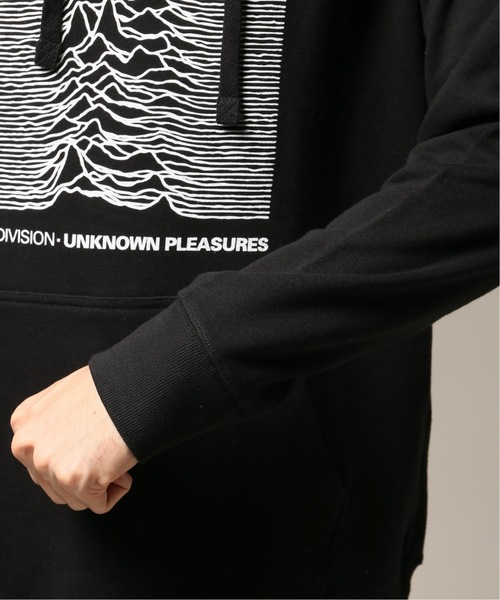 417 EDIFICE（フォーワンセブンエディフィス）の「【BEGIN掲載】【JOY DIVISION / ジョイ ディビジョン】 UNKNOWN PLEASURES HOODY（Tシャツ/カットソー・メンズ・ブラック/ホワイト・SMALL/MEDIUM/LARGE）」の10枚目の写真
