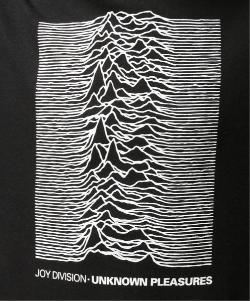 417 EDIFICE（フォーワンセブンエディフィス）の「【BEGIN掲載】【JOY DIVISION / ジョイ ディビジョン】 UNKNOWN PLEASURES HOODY（Tシャツ/カットソー・メンズ・ブラック/ホワイト・SMALL/MEDIUM/LARGE）」の13枚目の写真