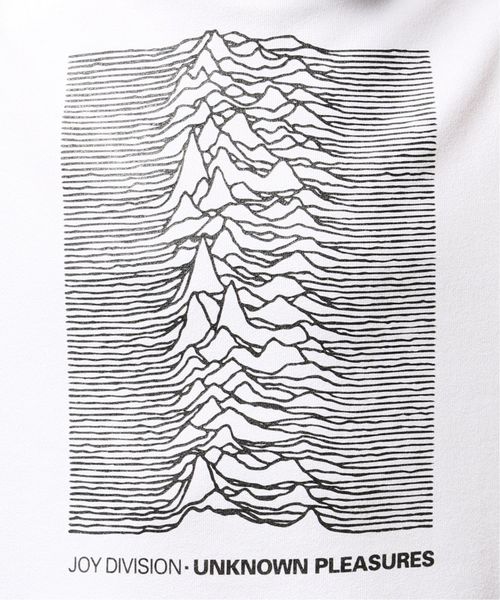 417 EDIFICE（フォーワンセブンエディフィス）の「【BEGIN掲載】【JOY DIVISION / ジョイ ディビジョン】 UNKNOWN PLEASURES HOODY（Tシャツ/カットソー・メンズ・ブラック/ホワイト・SMALL/MEDIUM/LARGE）」の14枚目の写真
