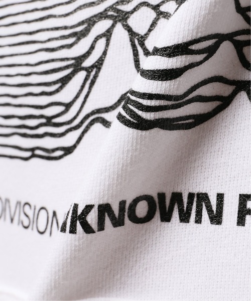 417 EDIFICE（フォーワンセブンエディフィス）の「【BEGIN掲載】【JOY DIVISION / ジョイ ディビジョン】 UNKNOWN PLEASURES HOODY（Tシャツ/カットソー・メンズ・ブラック/ホワイト・SMALL/MEDIUM/LARGE）」の18枚目の写真