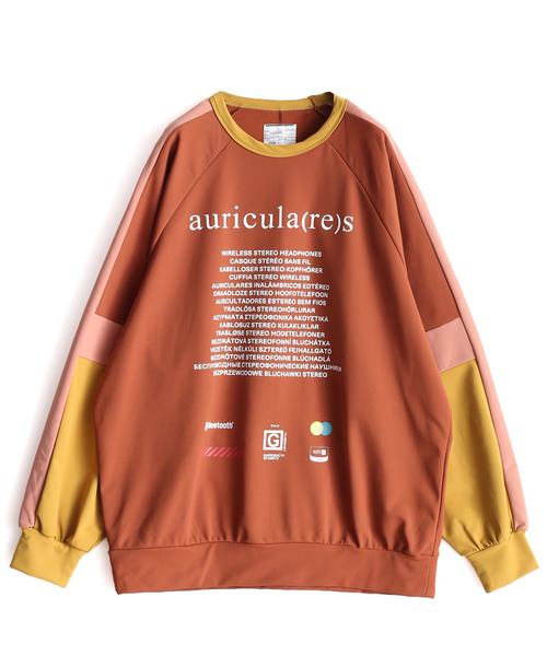 SHAREEF（シャリーフ）の「NY SWEAT L/S PULL OVER（Tシャツ/カットソー・メンズ・ブラック/ライトグレー/オレンジ・1/2/3）」の3枚目の写真