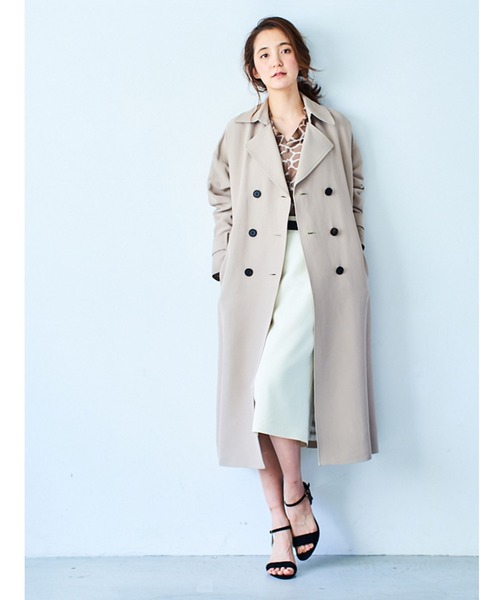 セール B Ability ロングトレンチコート トレンチコート Bosch ボッシュ のファッション