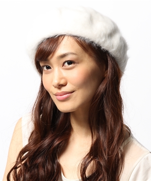 Khaju（カージュ）の「control freak:ベレー（ハンチング/ベレー帽・レディース・オフホワイト/ライトブルー/ネイビー・ONE SIZE）」の7枚目の写真