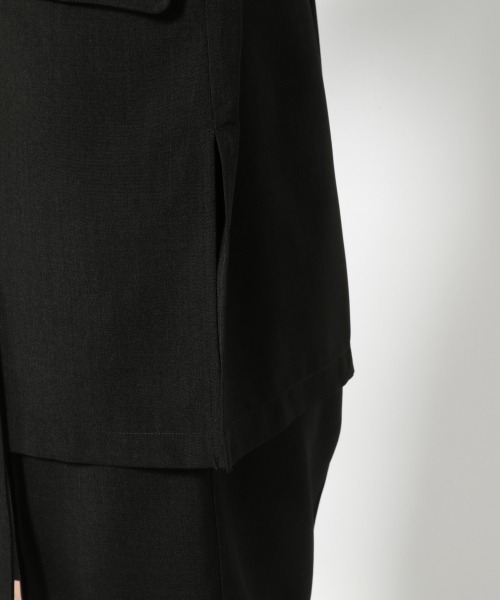 PAGEBOY（ページボーイ）の「リネンライクセットアップジャケットSS（その他アウター・レディース・ブラック/ベージュ/グリーン・FREE）」の14枚目の写真