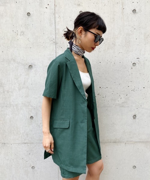 PAGEBOY（ページボーイ）の「リネンライクセットアップ