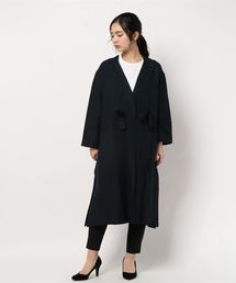麻レーヨンキナガシコート