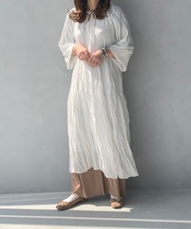 LE MORE | リンクルロングワンピース(ワンピース)