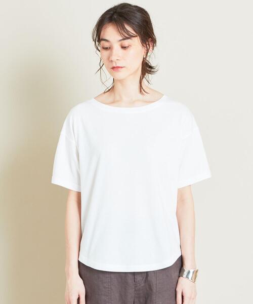 BEAUTY&YOUTH UNITED ARROWS（ビューティーアンドユースユナイテッドアローズ）の「【WEB限定】by ※∴ラウンドネックドロップスリーブTシャツ（Tシャツ/カットソー・レディース・オフホワイト/グレー/ブラック/その他2/その他1/その他3・FREE）」の10枚目の写真