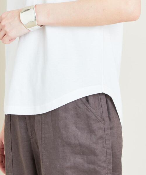 BEAUTY&YOUTH UNITED ARROWS（ビューティーアンドユースユナイテッドアローズ）の「【WEB限定】by ※∴ラウンドネックドロップスリーブTシャツ（Tシャツ/カットソー・レディース・オフホワイト/グレー/ブラック/その他2/その他1/その他3・FREE）」の13枚目の写真