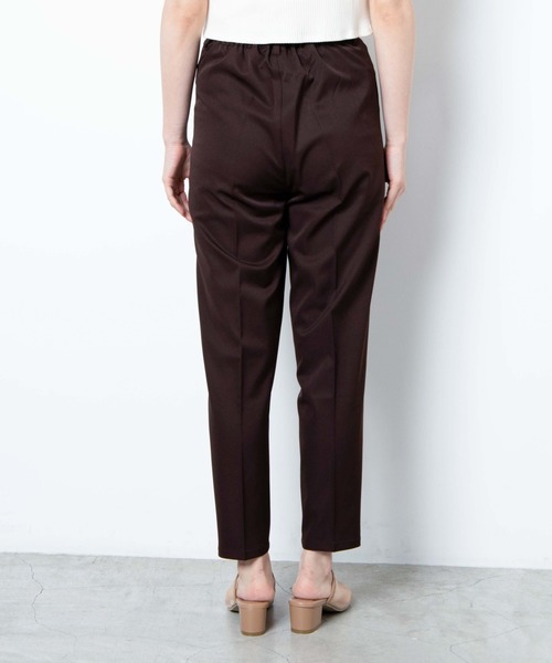 WEGO（ウィゴー）の「WEGO/【2点セット】ベルト付きスラウチパンツ（スラックス・レディース・ダークブラウン/サックスブルー・FREE）」の12枚目の写真