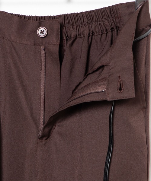 WEGO（ウィゴー）の「WEGO/【2点セット】ベルト付きスラウチパンツ（スラックス・レディース・ダークブラウン/サックスブルー・FREE）」の18枚目の写真