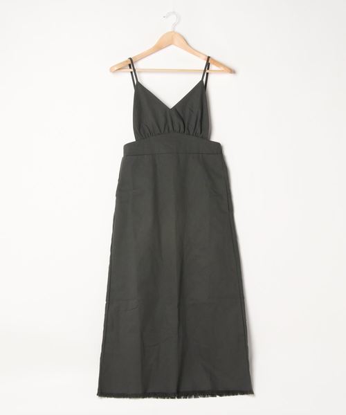 flower（フラワー）の「サマーフリンジワンピース（ワンピース・レディース・アイボリー/ブラック・FREE）」の4枚目の写真