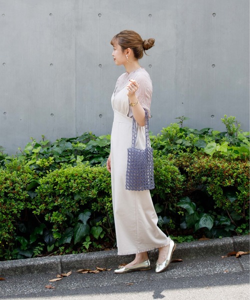 flower（フラワー）の「サマーフリンジワンピース（ワンピース・レディース・アイボリー/ブラック・FREE）」の8枚目の写真