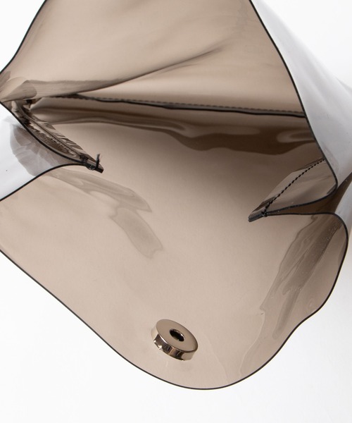 WEGO（ウィゴー）の「WEGO/クリアメッシュミニトートバッグ（トートバッグ・レディース・ブラック/ホワイト系その他・FREE）」の14枚目の写真