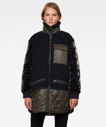G-STAR RAW | Long Teddy Quilted Liner(ミリタリージャケット)