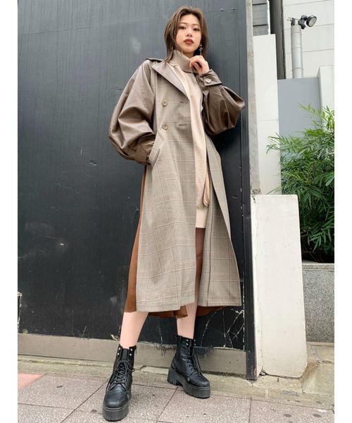 MURUA（ムルーア）の「レースアップワークブーツ（ブーツ・レディース・ブラック・35/36/37）」の10枚目の写真