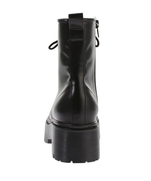 MURUA（ムルーア）の「レースアップワークブーツ（ブーツ・レディース・ブラック・35/36/37）」の4枚目の写真