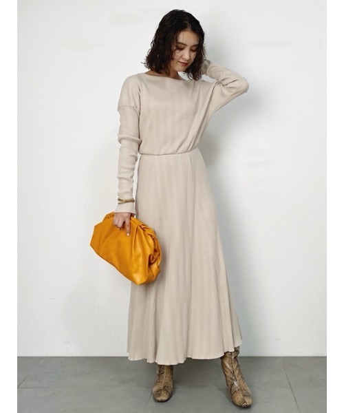数回着用の美品☆スナイデル Sustainaブラウジングカットロング 
