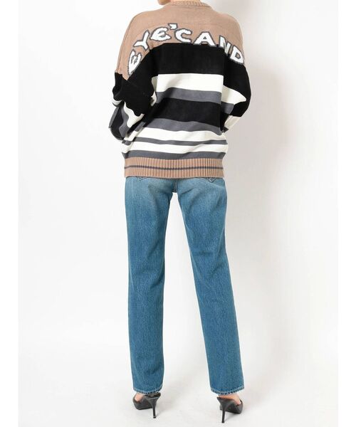 GYDA（ジェイダ）の「EYE CANDYジャガードニットTOPS（ニット/セーター・レディース・ブラック/ベージュ/その他/その他2・FREE）」の11枚目の写真