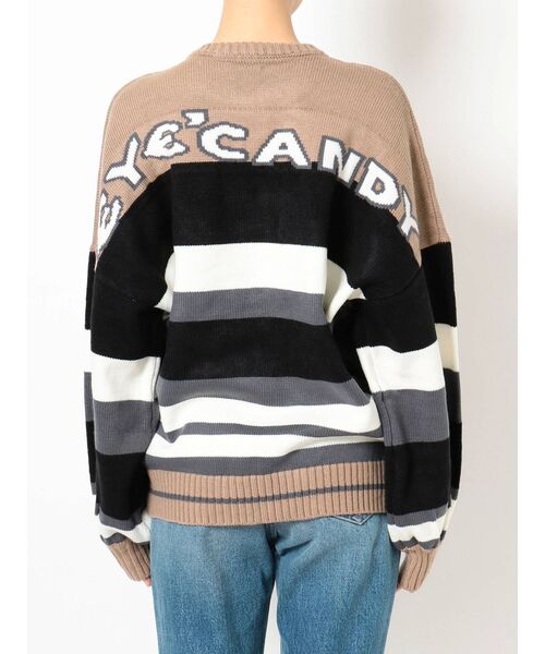 GYDA（ジェイダ）の「EYE CANDYジャガードニットTOPS（ニット/セーター・レディース・ブラック/ベージュ/その他/その他2・FREE）」の17枚目の写真