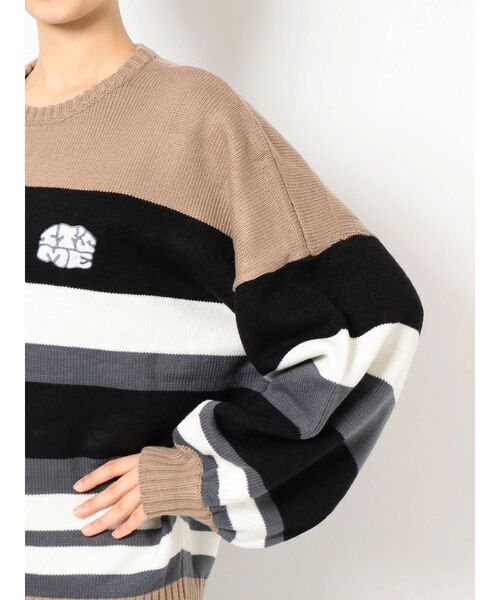 GYDA（ジェイダ）の「EYE CANDYジャガードニットTOPS（ニット/セーター・レディース・ブラック/ベージュ/その他/その他2・FREE）」の19枚目の写真