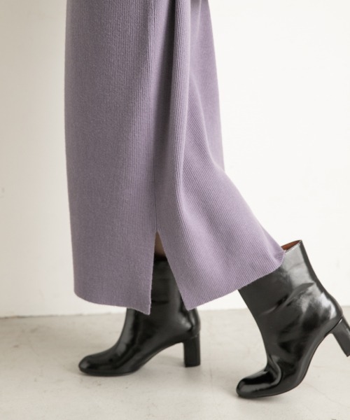 LOWRYS FARM（ローリーズファーム）の「ボトルネックワンピース 　918991（ワンピース・レディース・アイボリー/ブラック/ブラウン/パープル・FREE）」の7枚目の写真