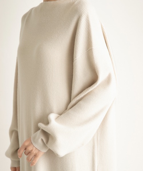 LOWRYS FARM（ローリーズファーム）の「ボトルネックワンピース 　918991（ワンピース・レディース・アイボリー/ブラック/ブラウン/パープル・FREE）」の16枚目の写真