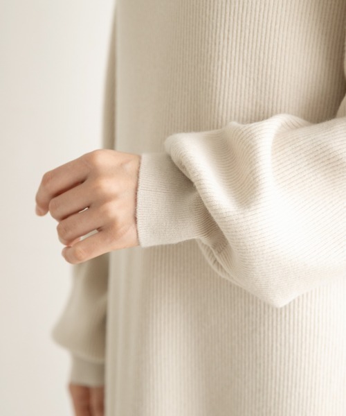 LOWRYS FARM（ローリーズファーム）の「ボトルネックワンピース 　918991（ワンピース・レディース・アイボリー/ブラック/ブラウン/パープル・FREE）」の17枚目の写真